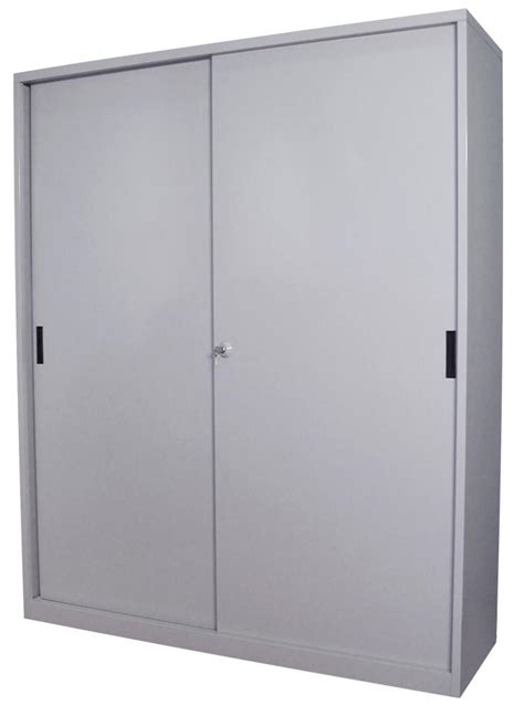 steel cabinet sliding door|storage cabinet with doors metal.